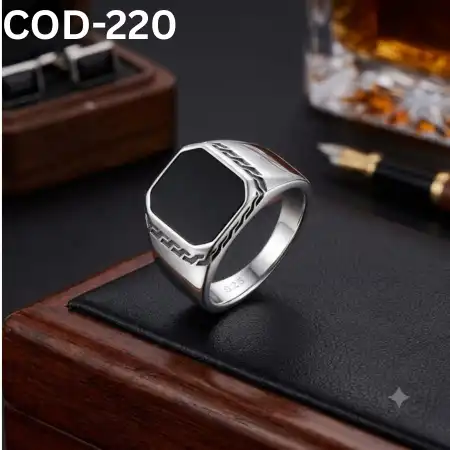 অরজিনাল আকিক পাথর হাতের আংটি -220